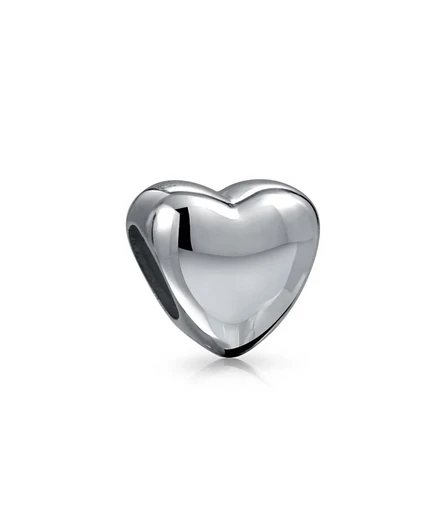 Шарм-подвеска Bling Jewelry Initial сердце, серебро 925