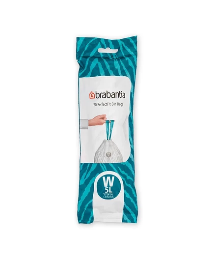 Мешки для мусора Brabantia 5 л, 200 шт, белые