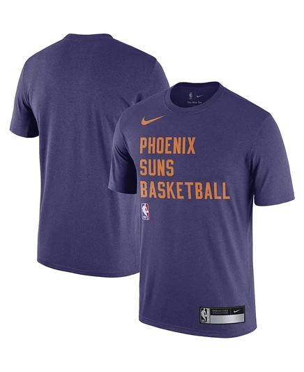 Мужская тренировочная футболка Nike Purple Phoenix Suns 2023 Sideline Legend Performance purple