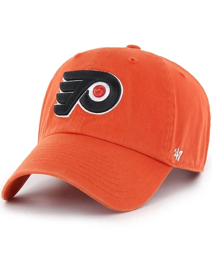Мужская кепка '47 Brand Philadelphia Flyers Clean Up, оранжевая