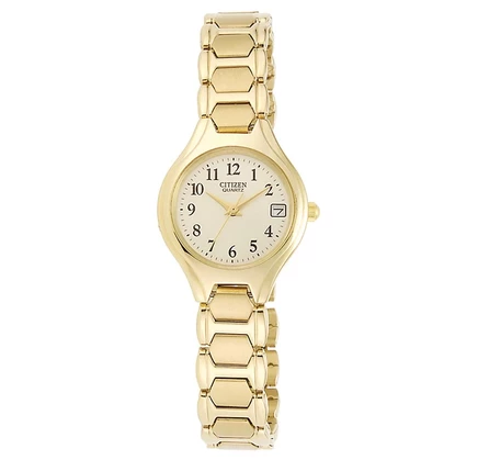 Женские часы Citizen EU2252-56P, позолота, 23 мм