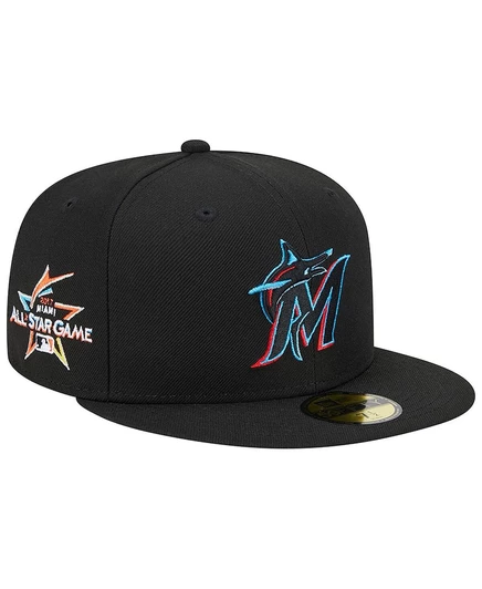 Мужская черная кепка Miami Marlins 2017 MLB All-Star Game 59