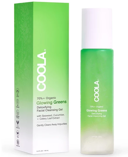 Гель для умывания Coola Glowing Greens детоксирующий, 150 мл