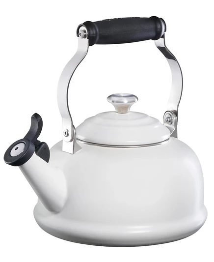 Чайник Le Creuset эмалированный стальной 1,6 л, белый