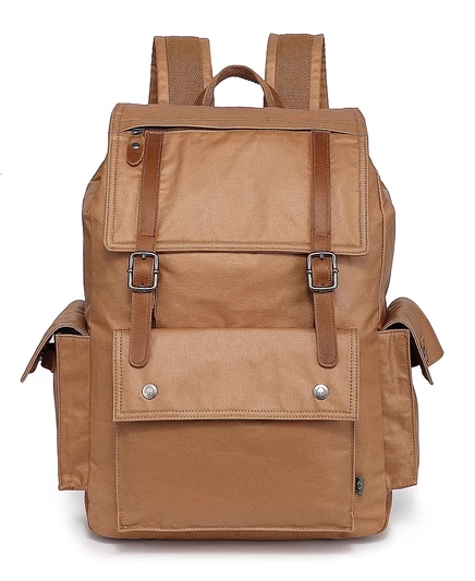 Женский рюкзак TSD Brand Urban Light Traveller, бежевый