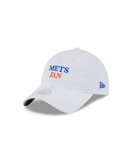 Женская кепка New Era 9TWENTY New York Mets, белая