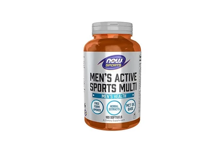 NOW Foods Men's Active Sports Multi, 180 капсул без цвета