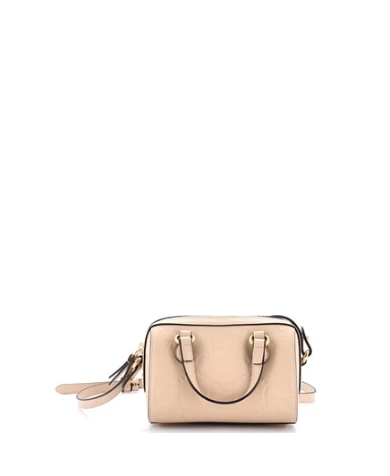 Женская сумка с верхней ручкой Gucci Mini, песочно-бежевая
