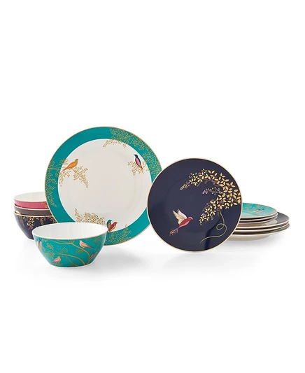 Сервиз Portmeirion Sara Miller Chelsea, 12 пр., разноцветный