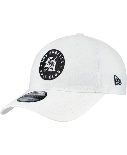 Мужская кепка New Era 9TWENTY Los Angeles Golf Club, белая