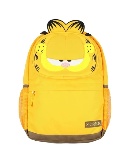 Школьный рюкзак Garfield 3D ушки, оранжевый