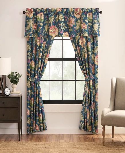 Набор штор Rose Tree Secret Garden 127×213 см, синий