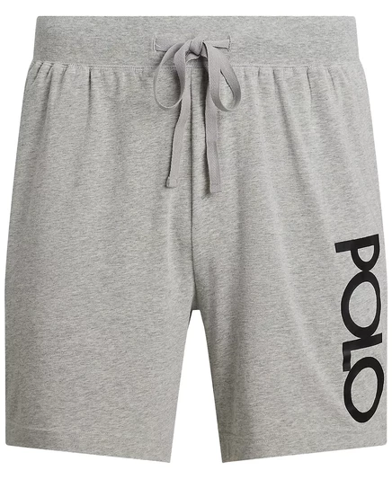  Мужские шорты для сна с логотипом, эксклюзивно в Macy's andover heather / polo black logo