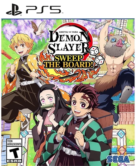 Игра Sega Demon Slayer Kimetsu no Yaiba: Sweep the Board, PS5