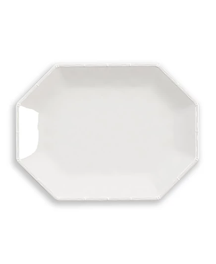 Восьмиугольное блюдо Abode Homewares, 41 см, белое