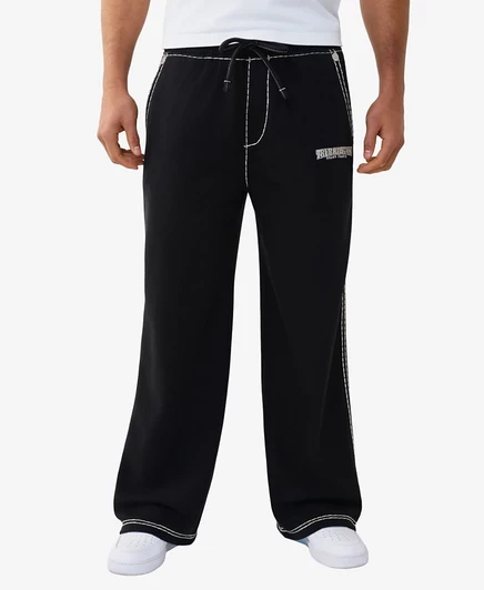 Мужские спортивные штаны True Religion regular fit, черные