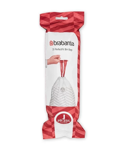 Мешки Brabantia perfectFit 20–25 л, 120 шт, белые