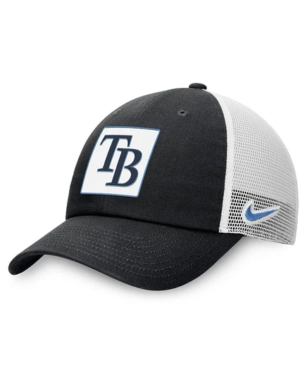 Мужская кепка-тракер Nike Rise Tampa Bay Rays, черная