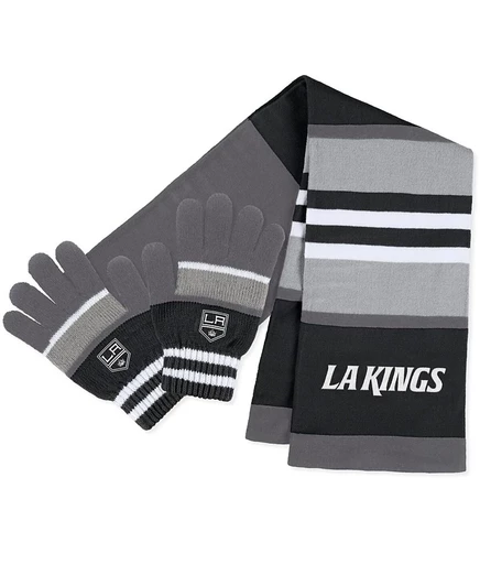 Женский шарф и перчатки WEAR Los Angeles Kings, разноцветные