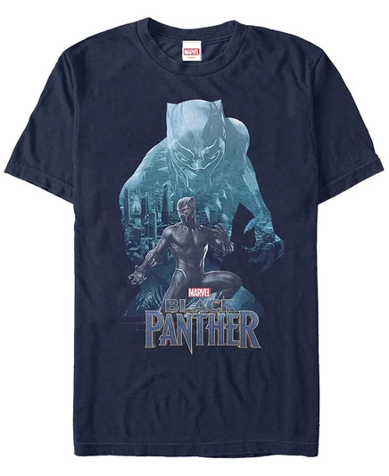 Мужская футболка Fifth Sun Marvel Black Panther, синяя
