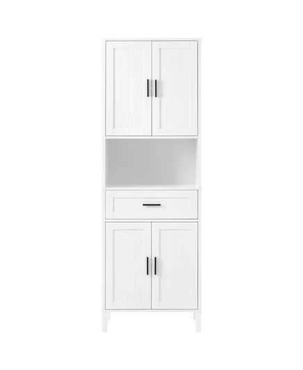Пенал sumyeg CASAINC 180 см с ящиком и 4 дверцами, белый