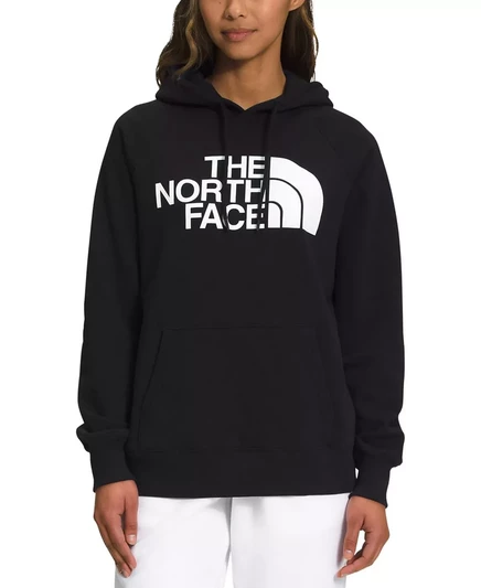  Женский флисовый пуловер с капюшоном The North Face tnf black/tnf white