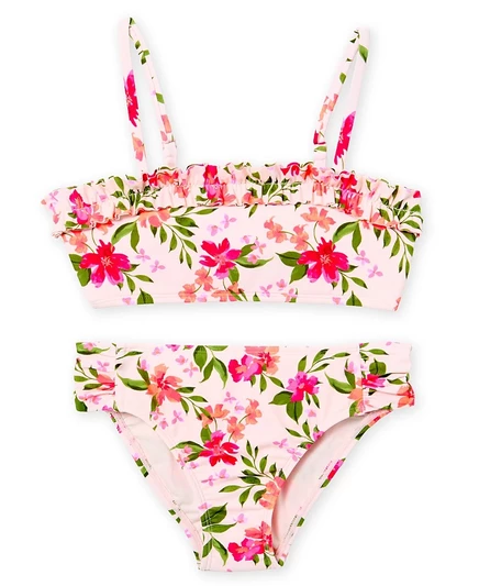 Детский раздельный купальник Angel Beach Square Neck, розовый