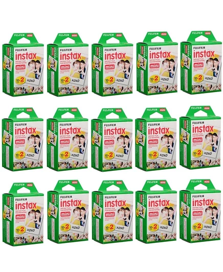 Пленка Fujifilm instax mini, 20 кадров, набор 15 шт