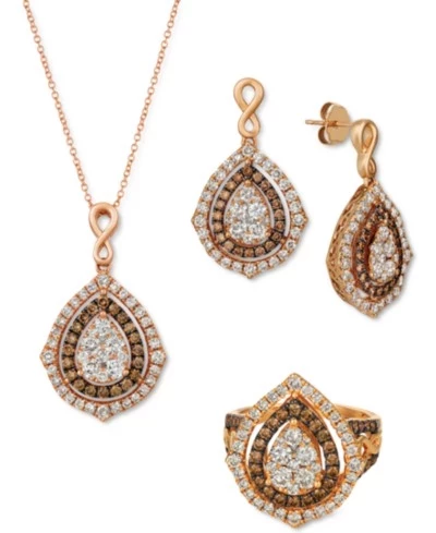 Ювелирная коллекция Le Vian Nude Diamond, розовое золото
