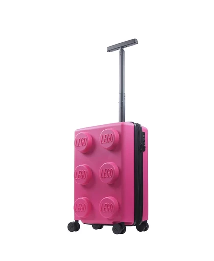Чемодан ручной клади Ful Lego Signature Brick 22″, розовый