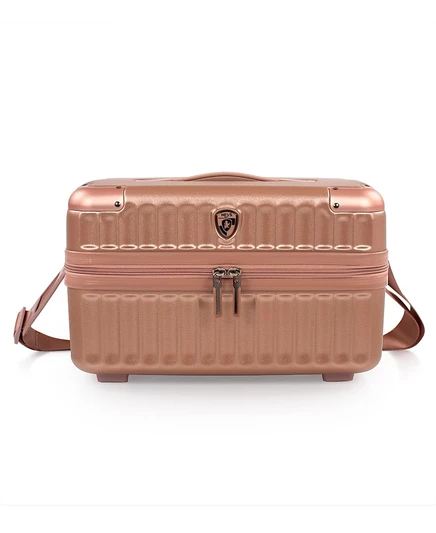 Жесткий кейс для косметики Heys Luxe, розовый
