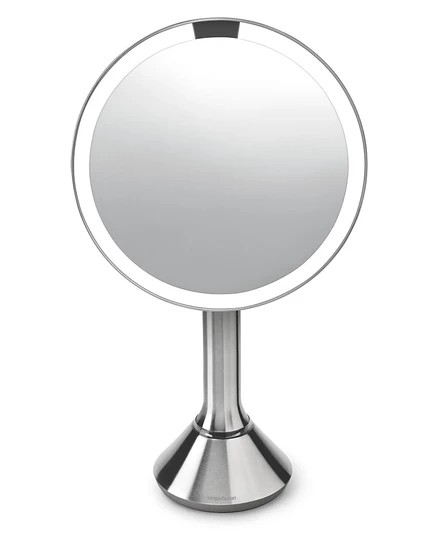 Зеркало SimpleHuman 8″ для макияжа, 5-кратное, стальное