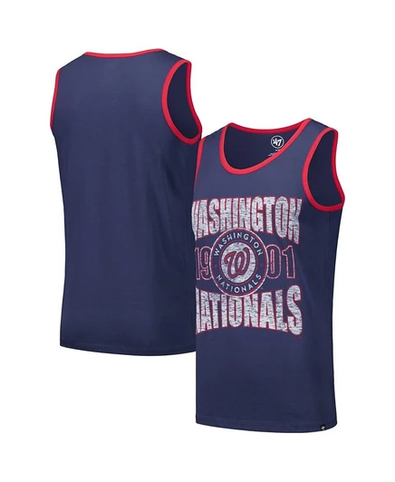 Мужская майка 47 Brand Washington Nationals, синяя