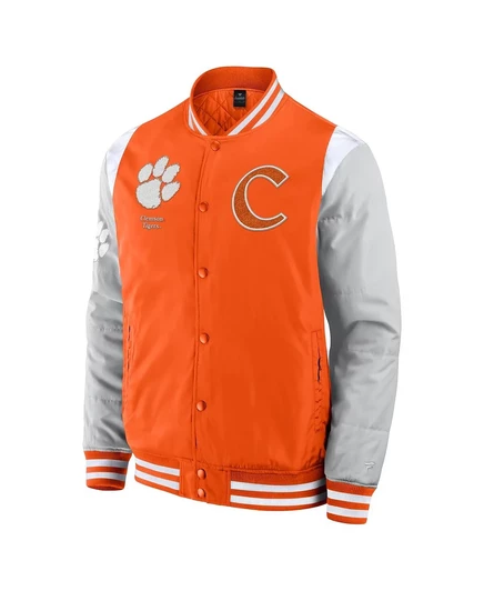 Мужская куртка Fanatics Clemson Tigers, оранжевая