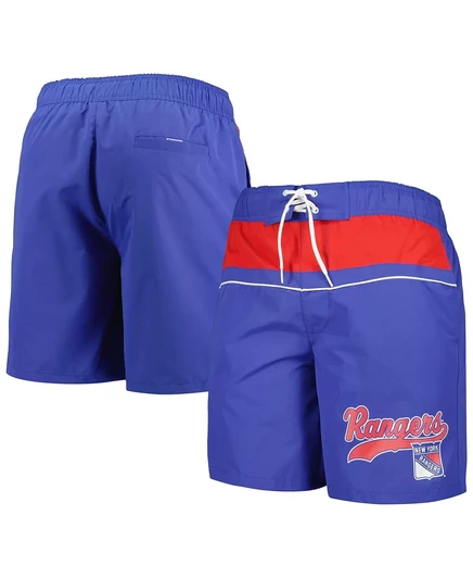 Мужские плавательные шорты Starter New York Rangers, синие