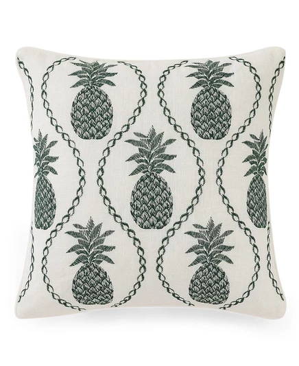 Декоративная подушка Tommy Bahama Pineapple 51 см, зеленая