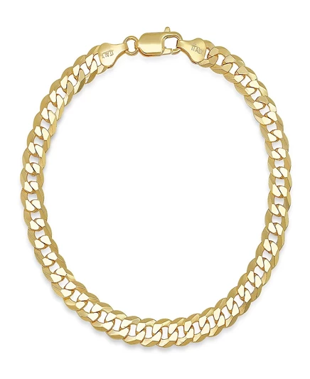 Унисекс браслет Steeltime 14K позолота, золотистый
