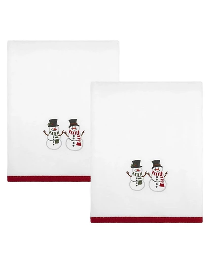 Хлопковый комплект банных полотенец Avanti Winter Snowman из 2 предметов, 50