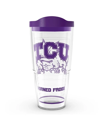 Tervis Tumbler TCU Рогатые лягушки, 24 унции. Традиционный классический стакан
