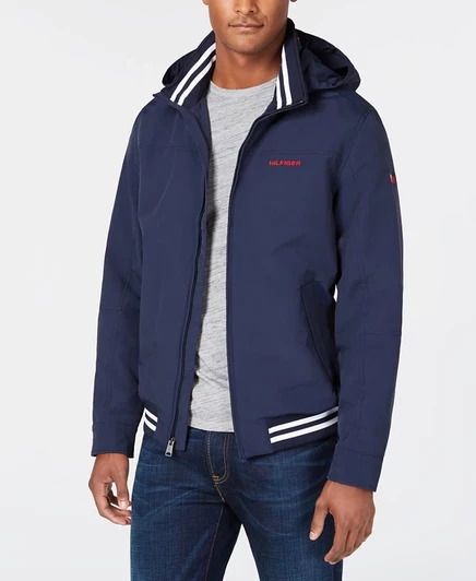 Мужская легкая куртка Tommy Hilfiger Regatta, голубая