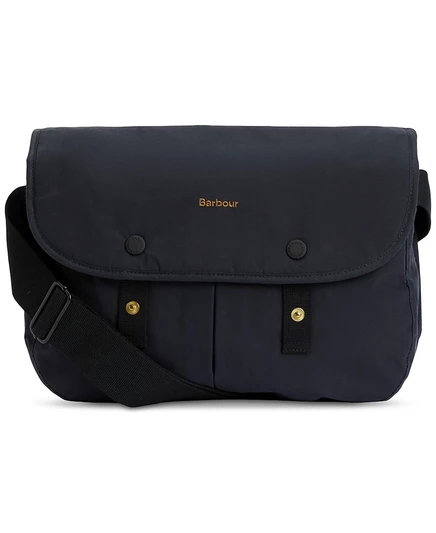Мужская сумка через плечо Barbour Transport Reiver, синяя