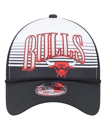 Мужская кепка New Era 9FORTY A-Frame Chicago Bulls, черная