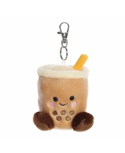 Очаровательный чай с молоком Aurora Mini Boba Palm Pals на клипсе Коричневый 4 коричневых