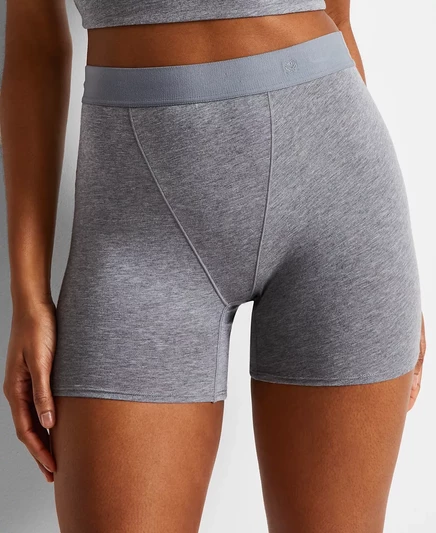  Женские боксерские трусы-удлинители, эксклюзивно в Macy's pewter heather