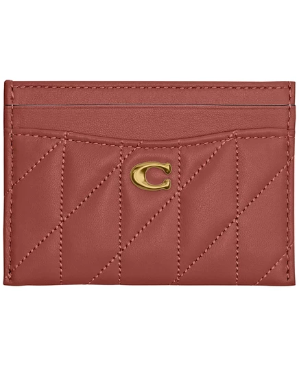 Женский кейс для карт Coach Essential Quilted Pillow, красный