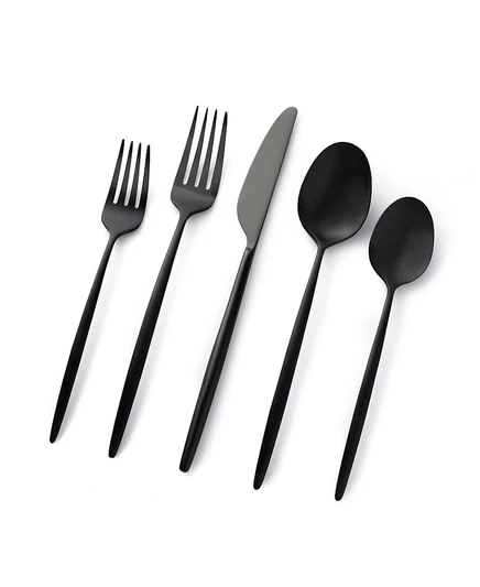 Столовый набор Cambridge Silversmiths Gaze, 20 пр., черный