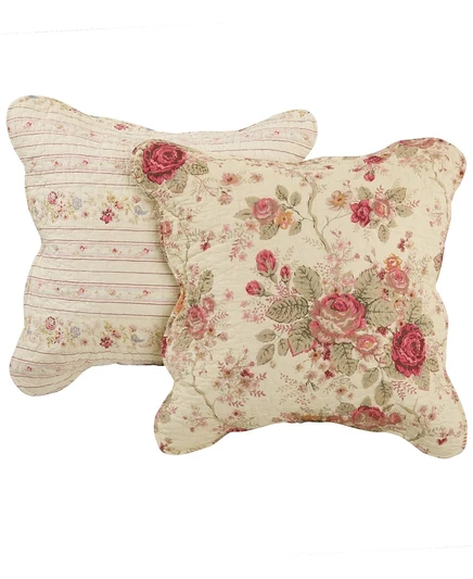 Набор декоративных подушек Greenland Home Fashions Antique Rose в стиле шебби-шик, 18 