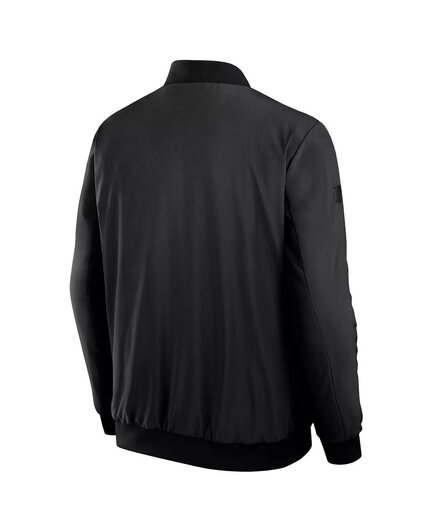 Мужская черная куртка-бомбер Fanatics Chicago Blackhawks Authentic Pro Road на полной молнии от Fanatics black