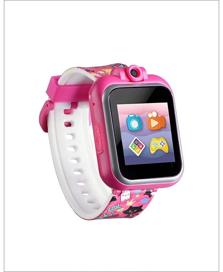 Умные часы Playzoom 2 Kids с розовым силиконовым ремешком 42 мм розовый