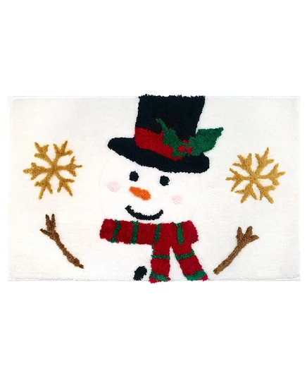 Коврик для ванной Avanti Snowman 81×53 см, белый